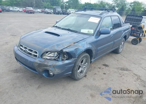 2006 Subaru Baja Turbo from USA, damaged, VIN 4S4BT63C465104023